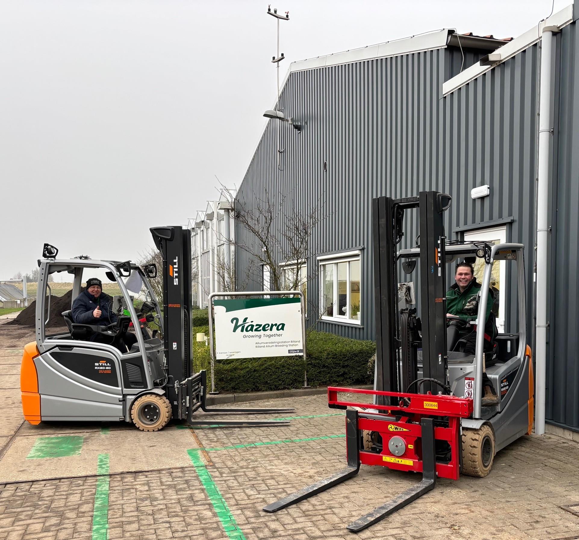 Twee nieuwe STILL RX20 voor Hazera Seeds BV in Rilland